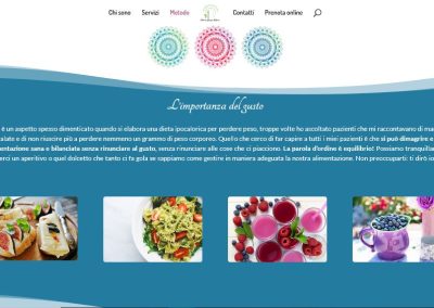 Sito web Giorgia Galliani Biologa Nutrizionista