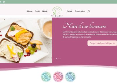 Sito web Giorgia Galliani Biologa Nutrizionista